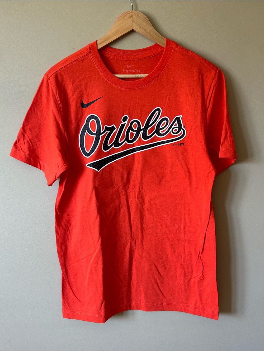 Nike Orange Orioles Burnes #39 T Shirt Mens Small New